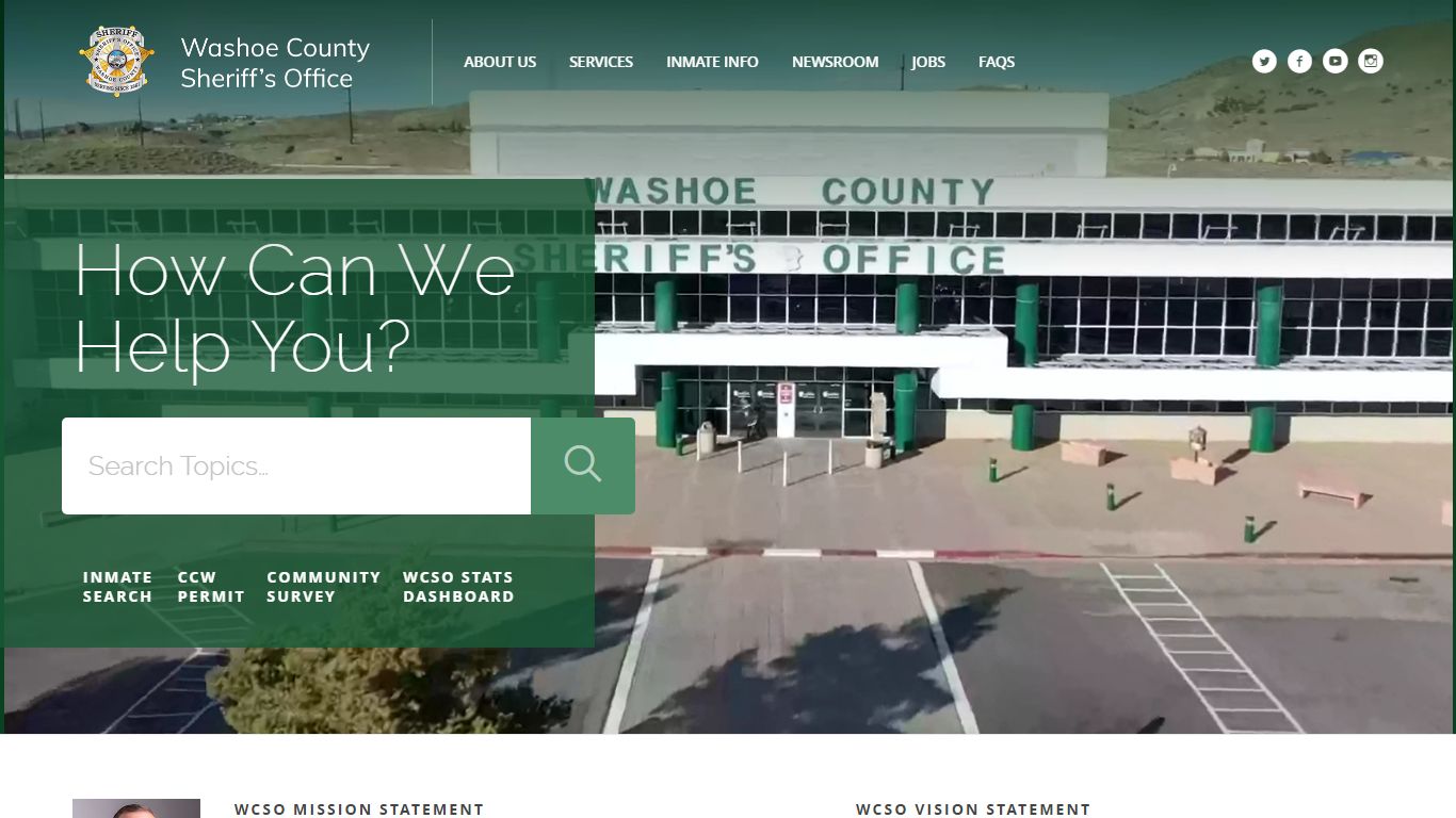 Records Section - Washoe County Sheriff's Office
